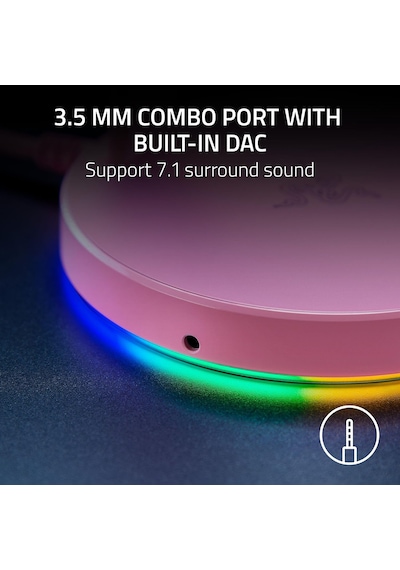 Base Station V2 Chroma - Usb Hub'lı Ve Rgb Aydınlatmalı Kulaklık Standı 7.1 Surround Sesli Usb Hub, Entegre Kulaklık Tutucu, Kaymaz Stand, Chroma Rgb Mercury