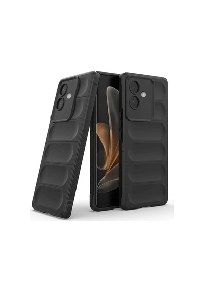Newface Oppo A3 Kılıf Optimum Silikon - Siyah