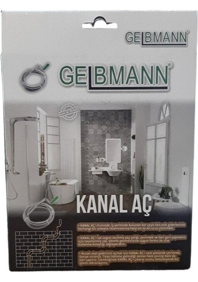 Gelbmann Lavabo Açma Teli 3 Mt