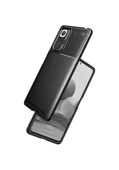 Xiaomi Redmi Note 10 Pro Kılıf Zore Negro Silikon Kapak Siyah