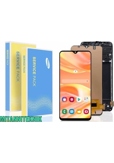 Samsung Uyumlu Galaxy A70 A705F Lcd Ekran Dokunmatik Çıtalı