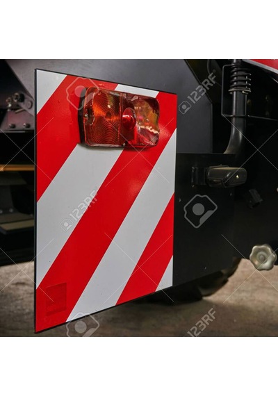 Badem10 1 Metre Reflektörlü Reflektif Fosforlu Şerit Bant 10 Cm İkaz Bandı Kırmızı Beyaz