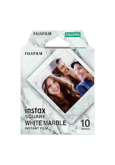Instax Square WhiteMarble 10'lu Kare Özel Film