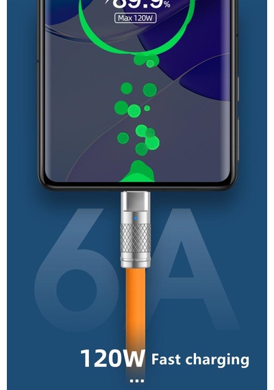 Bn57 Type-c Kablo 120w Süper Hızlı 6a Ultra Kalın Şarj Data Turun