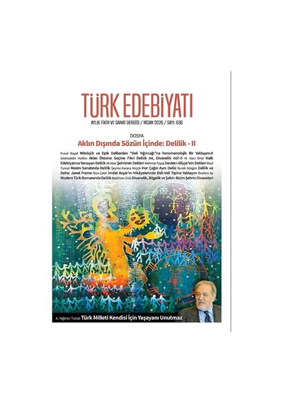 Türk Edebiyatı Dergi 630.sayı Nisan 2026