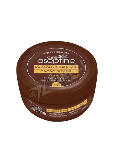 Cire Aseptine Sun Kakaolu Güneş Yağı 100 Ml