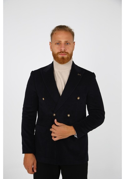 Brango 30152 Erkek Blazer Ceket Lacivert