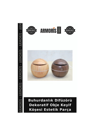 Buhurdanlık Difüzörü Dekoratif Obje Keyif Köşesi Estetik Parça Çok Renkli