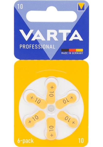 AYT Ticaret HT-101 VARTA 10 NO KULAKLIK PİLİ 6LI PAKET