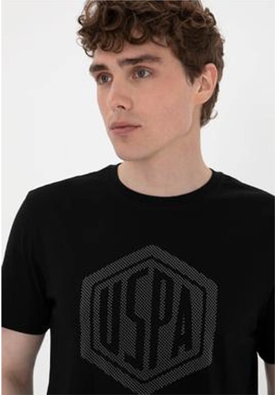 U.S. Polo Assn. Gaston Siyah Erkek T-shirt 2107294