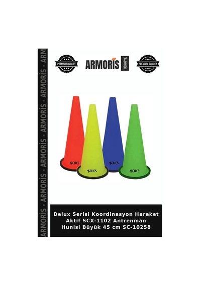 Delux Serisi Koordinasyon Hareket Aktif Scx-1102 Antrenman Hunisi Büyük 45 Cm Sc-10258 Çok Renkli