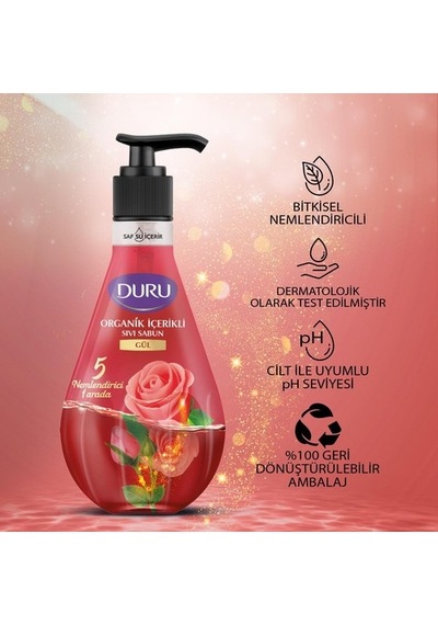 Duru Sıvı Sabun Gül 500ml