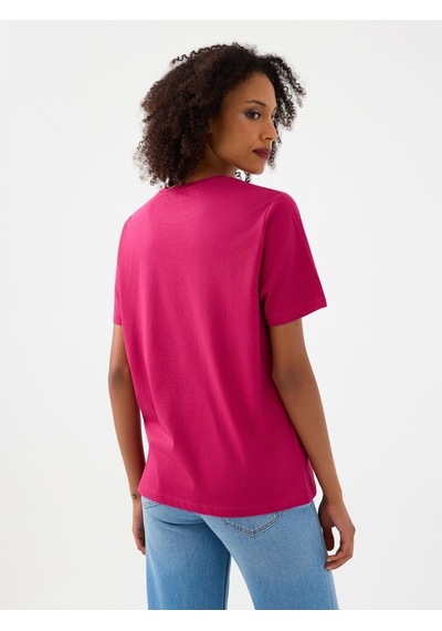 LOFT Regular Fit Kadın Tshirt K.kol Lf2039132 Q1.v1 Fuchsia