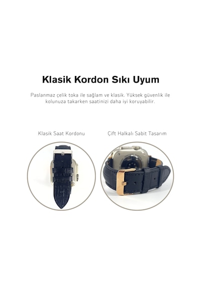 Dxl El Yapımı Hakiki Deri Kutulu Apple Uyumlu  Watch Kordon 38mm 40mm 41mm Watch  Ultra Kayış