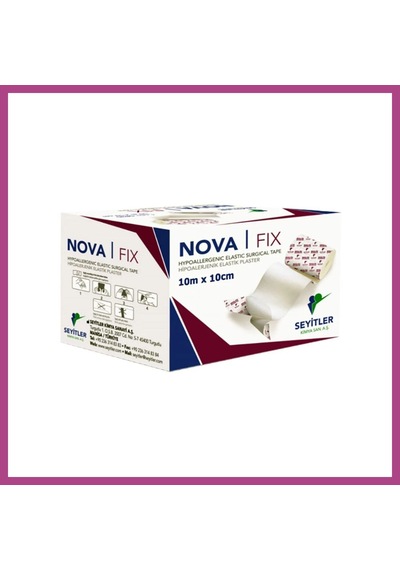 Gees Global Fıx Flaster 10m X 10cm Hipoalarjenik Elastik Flaster Gbzs