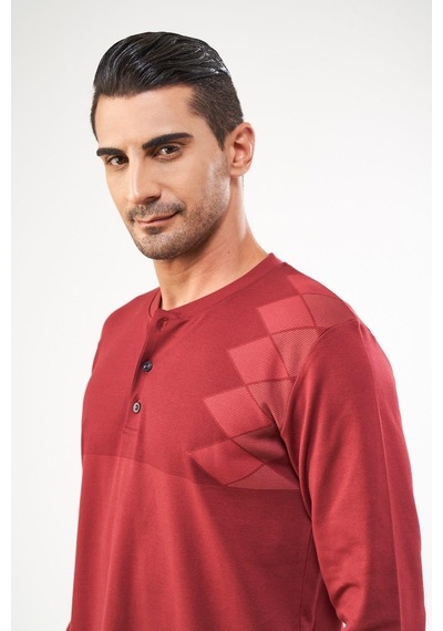 Pjs 22601 Erkek Uzun Kol Pijama Takımı