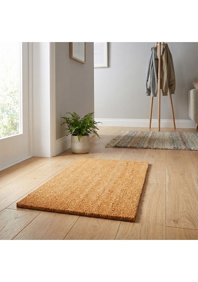 Ekol Pvc Tabanlı Düz Koko Paspas 21ek Kahverengi 30 x 50 CM