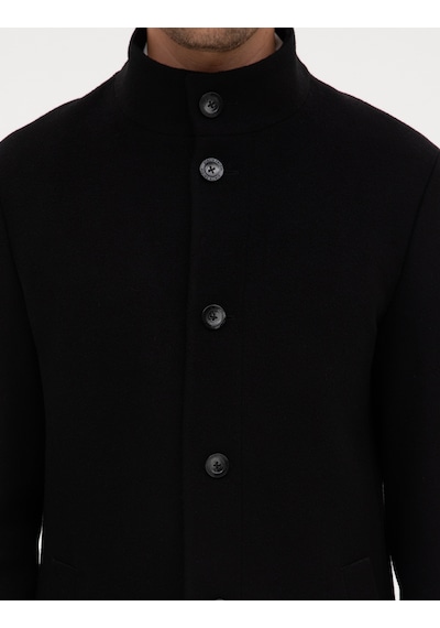 Pierre Cardin Erkek Siyah Palto 50317440-vr046 Siyah