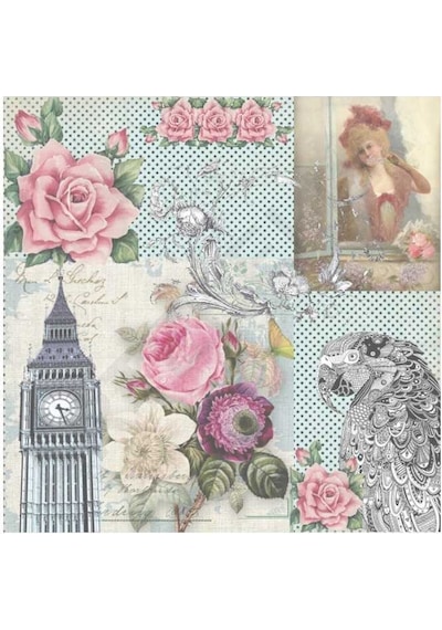 Artebella Mıxart Kolay Transfer 6024K Koyu Zemin 25X25 Cm
