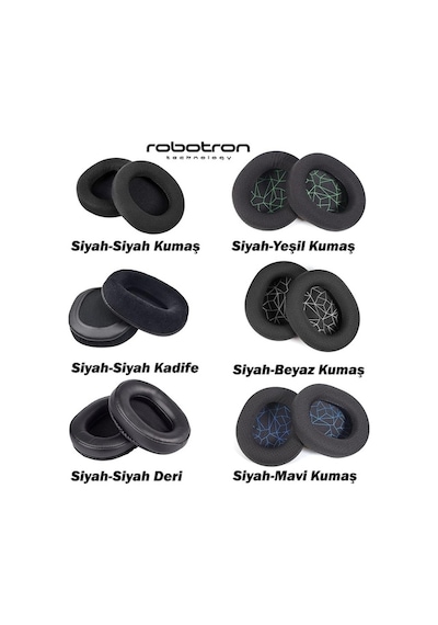 Steelseries Arctis 1 3 5 7 Uyumlu Kulaklık Süngeri Kulaklık Pedi (503701966)
