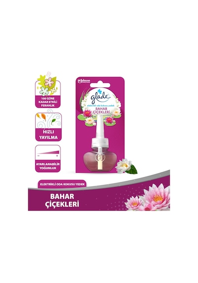 Glade Bahar Çiçekleri Elektrikli Oda Kokusu Yedek