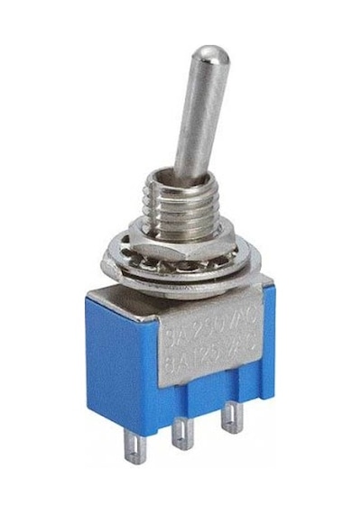 Bulutelektronik6-Mts-103 Toggle Anahtar On-Off-On Switch 3P 250V 3A