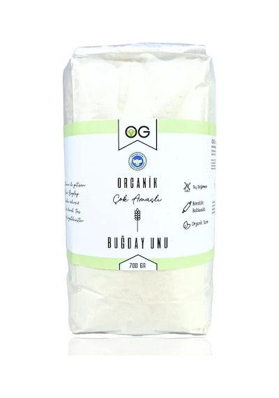 Organik Çok Amaçlı Buğday Unu 700 G