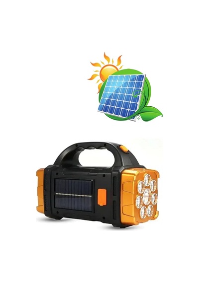 Buradabuldun Çok Fonksiyonlu Elde Güneş Enerjili Lamba - 38w Çok Renkli