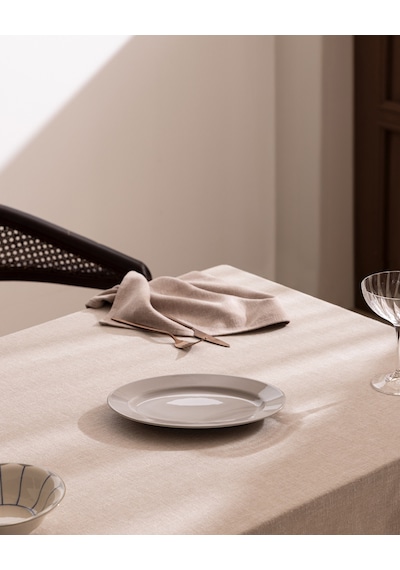 Madame Coco Nuit Kayık Tabak - Gri - 25 Cm 8684427205709