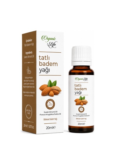 Tatlı Badem Yağı 50 Ml - Saç, Kaş, Kirpik Ve Cilt Bakım Yağı