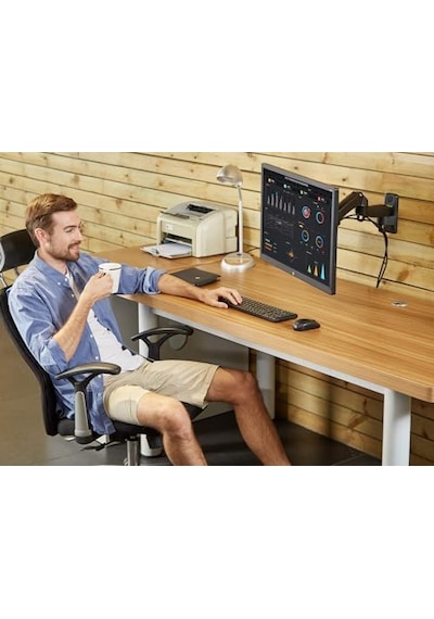 North Bayou Nb F150 Ergoflex 17-35" Duvara Montaj Monitör Tutucu Kol Amortisörlü Monitör Standı Açık Ceviz North Bayou Nb F150 Ergoflex 17-35" Duvara Montaj Monitör Tutucu Kol Amortisörlü Monitör Standı Açık Ceviz