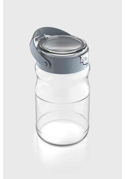 Renga Mono 1700 Ml Turkuaz Kapaklı Cam Kavanoz 131072 Turkuaz