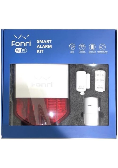 Fonri Lb-01 Wi-fi Kablosuz Alarm Akıllı Güvenlik Paketi