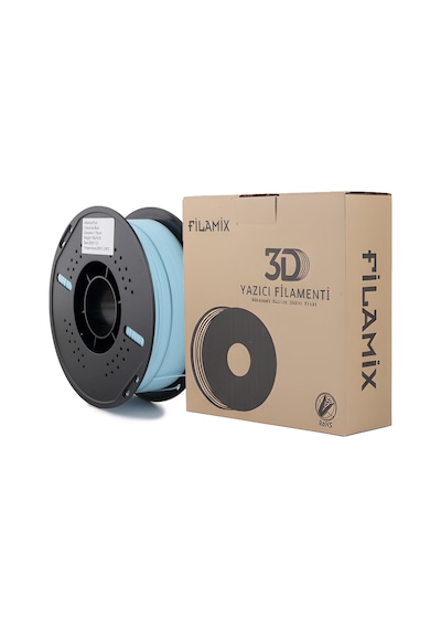 Filamix Pla+ Buz Mavisi Filament 1,75mm 1kg - Bisiparisver