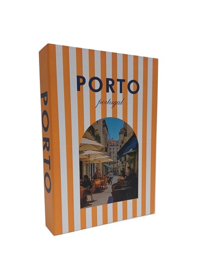 2026-771 Porto Dekoratif Kitap Kutusu