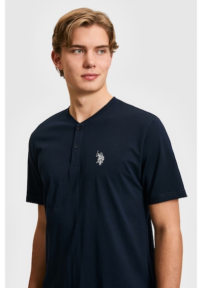 U.S. Polo Assn. U.s. Polo Assn. Erkek Lacivert Pijama Takım 50326147-vr033