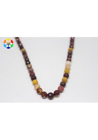 Jasper Taşı Faset Dizi 6Mm (9803)
