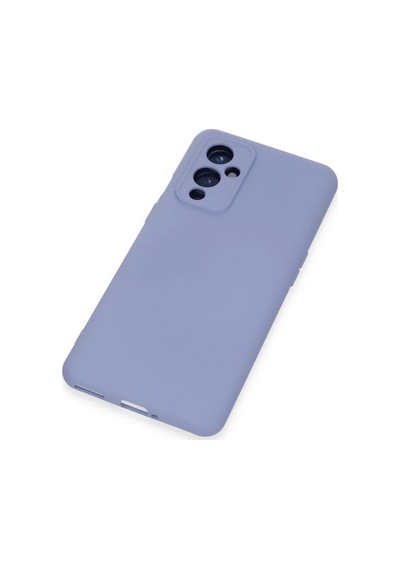 One Plus 9 Kılıf Nano İçi Kadife Silikon - Lila 0.2M-Çok Renkli