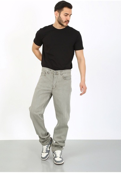 Baggy Açık Haki Jean-açık Haki - 31 Haki