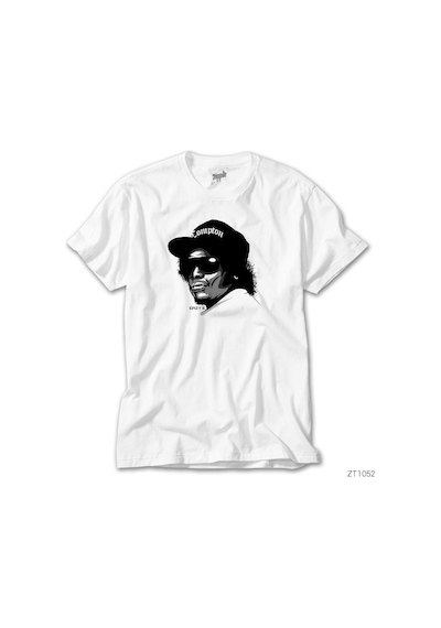 Eazy E Solid Beyaz Tişört Beyaz