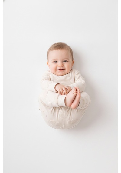 Tiffany Baby & Kids Puffy Cloudy Tasarımlı 2li Takım Ekru
