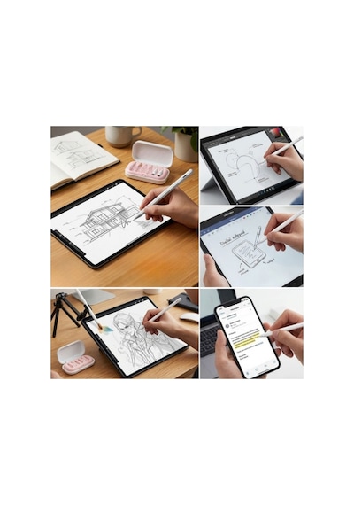 Mucit Home Apple Uyumlu Pencil İpad Kalem Yedek Uçları 2./1. Nesil Pro/usb-c Pro/mini/air 6 Yedek Uç Ve Kutu