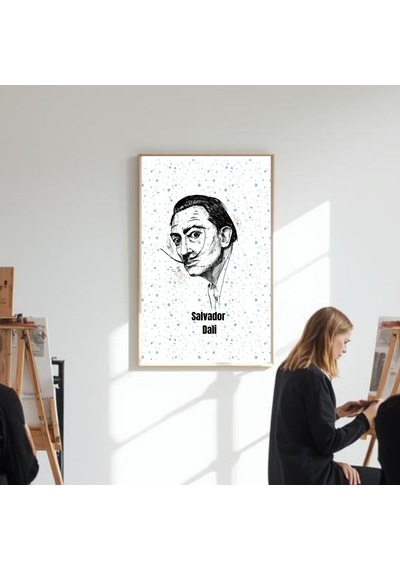Besay Dali Sürreal Sanat Duvar Posteri-modern Sanat Estetik Dekoratif A2 Çerçevesiz