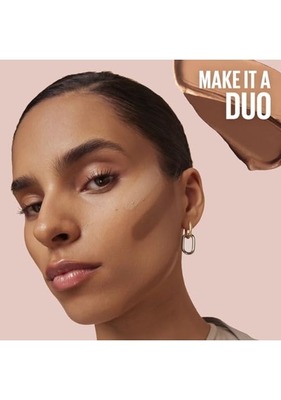 Maybelline New York Lifter Stix Yüz Şekillendirici Stick- 45 Kızılcık Tohumu Yağı, Doğal Kaplama, Şekillendirilmiş Görünüm, Komedojenik Olmayan, Çok Amaçlı Kontur
