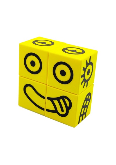 Küpss Manyetik Bloklar Puzzle Suratlar Mıknatıslı Küp