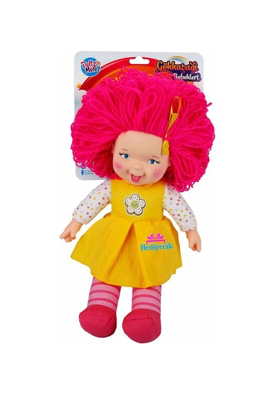 45 Cm Sevimli Pembe Saçlı Oyuncak Efsane Lahana Bebek