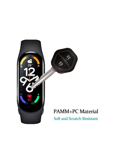 Xiaomi Mi Band 8/mi Band 9 Uyumlu Ekran Koruyucu Nano Esnek Cam Tam Kaplayan Ppm
