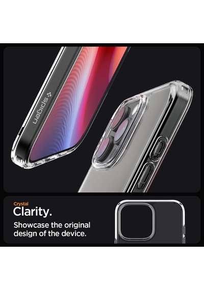 İphone 16 Pro İle Uyumlu Kılıf Ultra Hybrid Crystal Clear - Acs08121