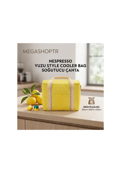 Yuzu Style Cooler Bag Soğutucu Çanta Sarı