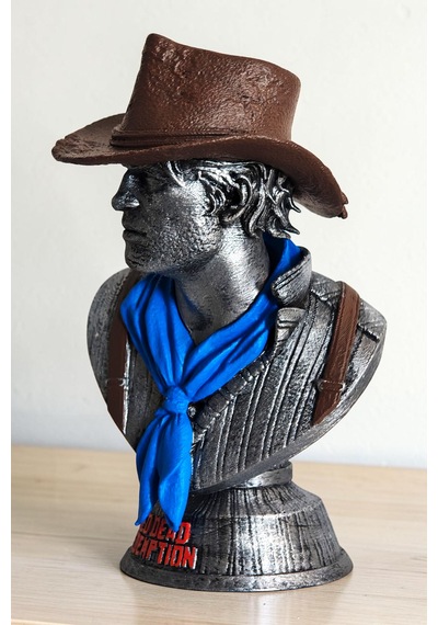 Red Dead Redemption Arthur Morgan Büst Figürü 15 Cm Koleksiyon Büst